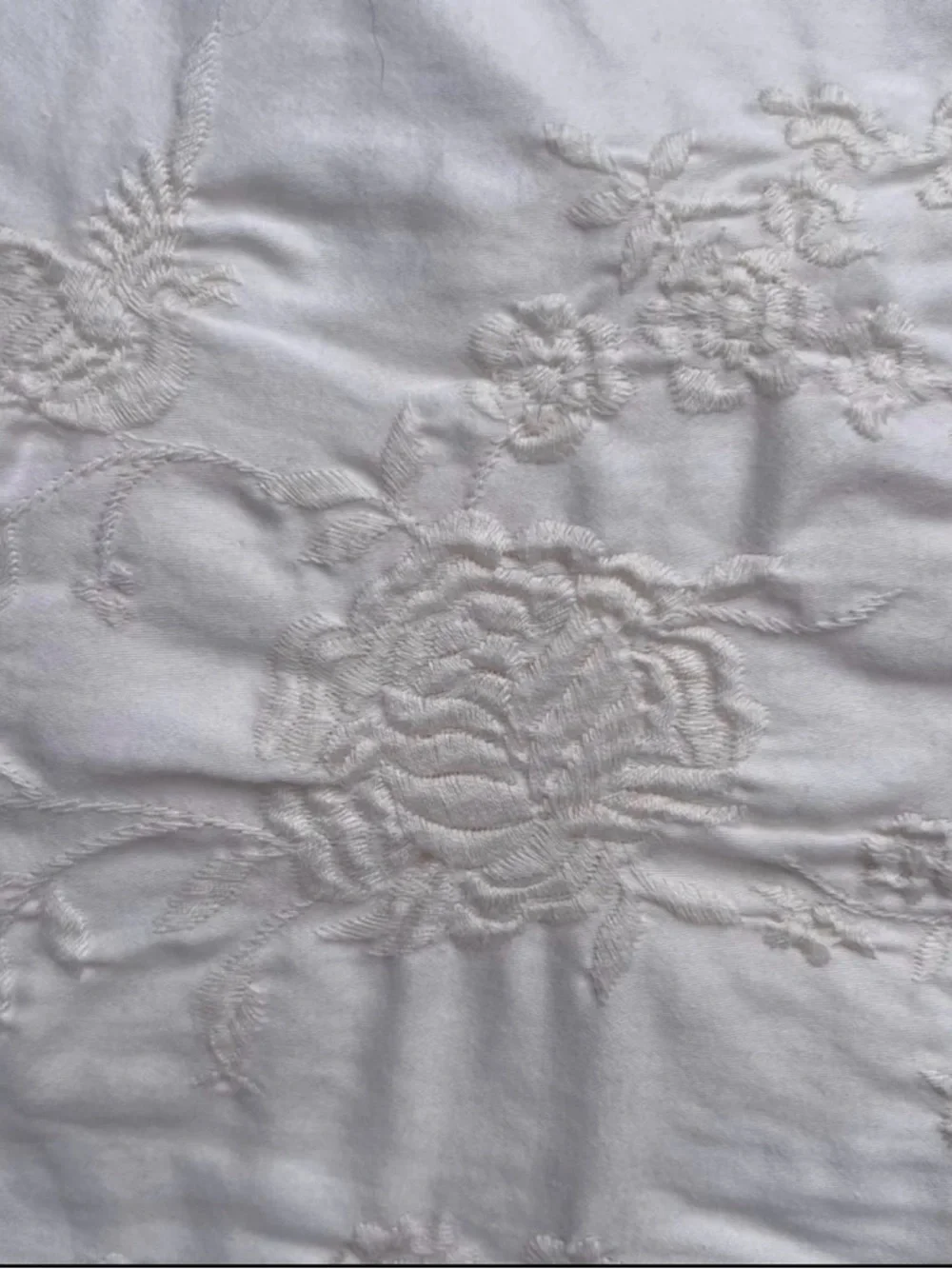 RARE Ralph Lauren Desert Palm Embroidered Queen Flat Sheet Cotton Sateen NICE!